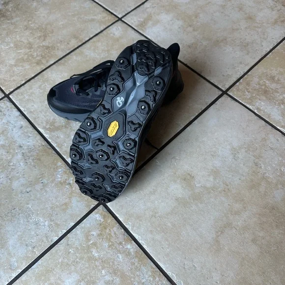 Hoka Women's Black and Red Athletic Shoes - Picture 6 of 6